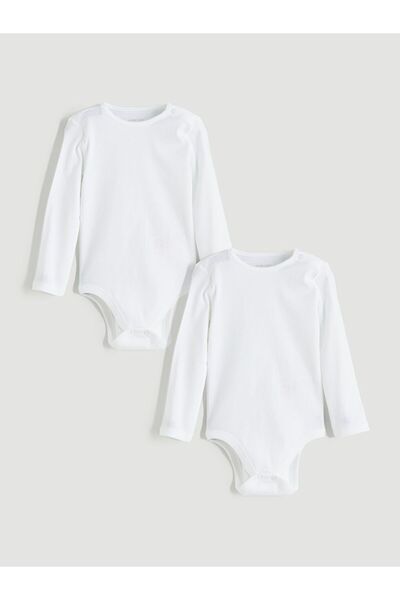 LC Waikiki بدلة أطفال LCW بياقة دائرية وأكمام طويلة للفتيات الصغيرات، طقم من ...