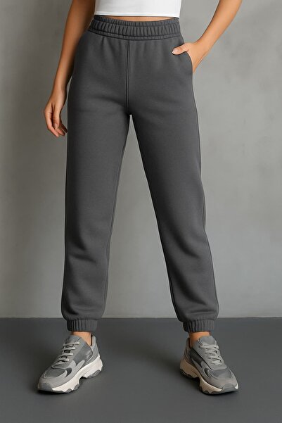 bb butik basic Fleece Inside Puff Three Thread Sweatpants G6980