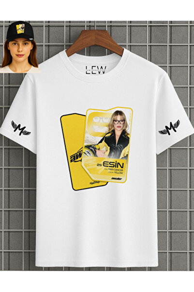 lovver مجموعة قبعات تي شيرت من القطن من مانيفست إيسين بتصميم خاص وطباعة فاخرة...