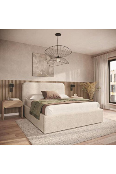 Abdo1996 سرير جيرايا شانيل - بيج