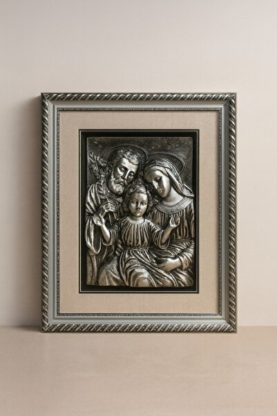 OEM Tablou Sfânta Familie Familia Sancta Silver