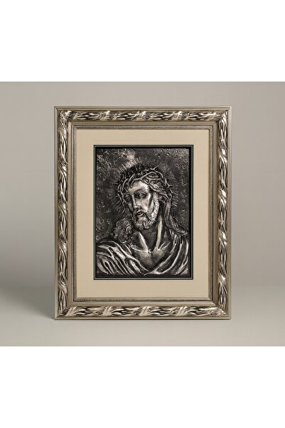 OEM Tablou Iisus Hristos Cristo Redentore Silver