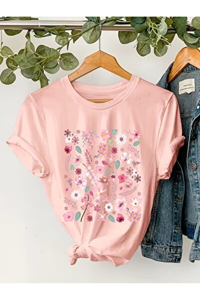 l'eivor Višecveta glavna boja koja se slaže Štampano Žene Pamuk T-shirt