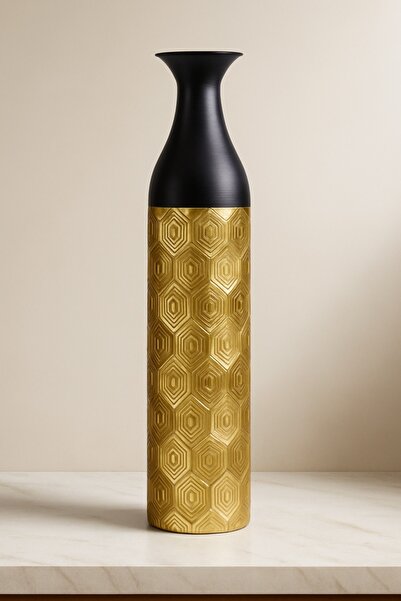 OEM Vază decorativă metal Eclipse Aurie