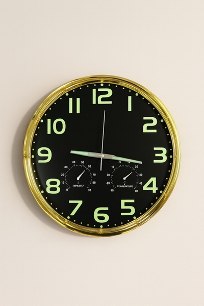 OEM Avenor Silent Phosphor Wall Clock
