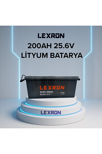 Lexron 200AH 25.6V LİTYUM BATARYA