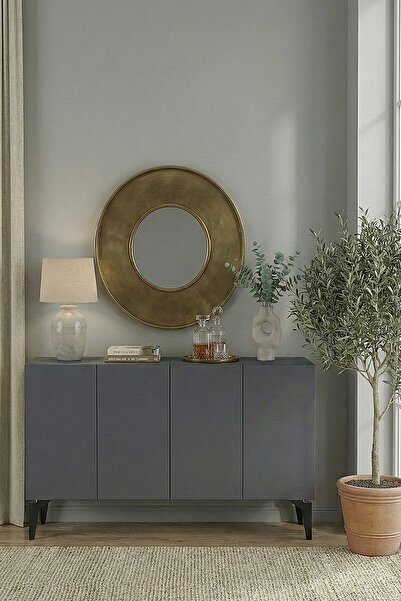 CENEYRA KA1211A LİPA120 KONSOL, KAHVE KÖŞESİ ve TV SEHPASI ANTRASİT 120cm