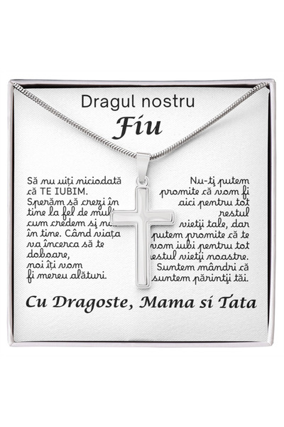 Bijuri Cadou pentru fiul nostru – Colier cu cruce