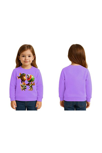 SEDİRLİ Unisex Braınrot cu imprimeu Copii Swae tricou 3 fire cu borduri