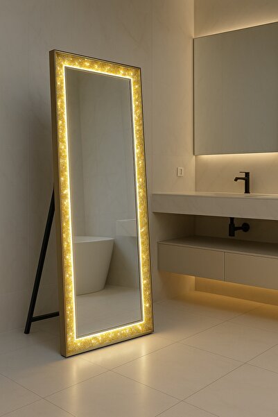 OEM LED Mirror with Strass 78x178cm Veloria