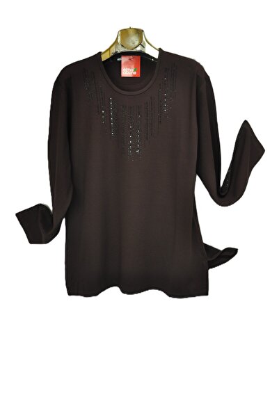 elma abone Plus Size Stone Clover Blouse