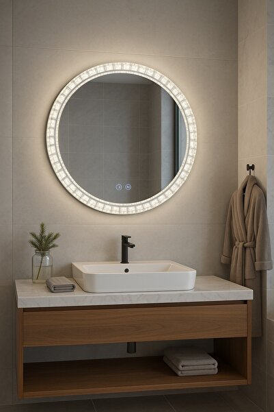 OEM Oglinda LED cu Dezaburire 60cm Riva