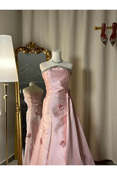 vanus fashion فستان سهرة طويل 4667