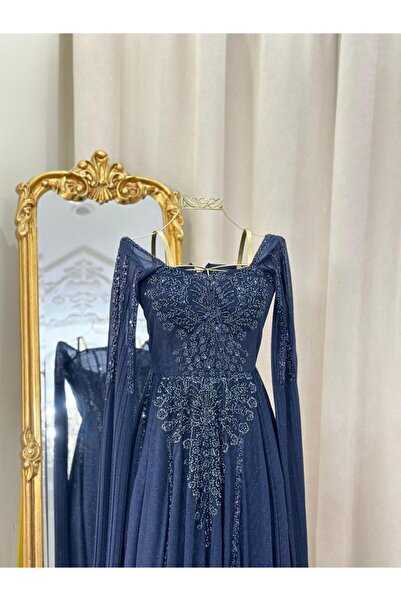 vanus fashion فستان سهرة طويل 4646