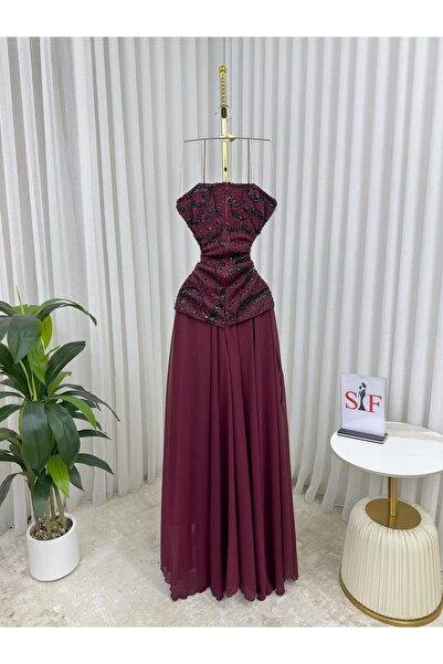 ALSAMAHA Embroidered evening dress