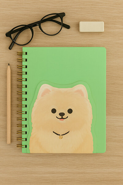 uğurlu dükkan Pomeryan Designed Spiral Notebook