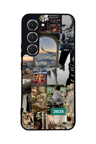 TECNO Spark 40 Pro Matte Compatible Black Case – Soft Silicone, Protective, S...