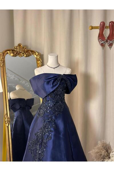 vanus fashion فستان سهرة طويل 4693