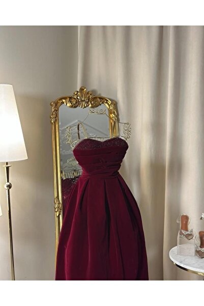 vanus fashion فستان سهرة ميدي 5272
