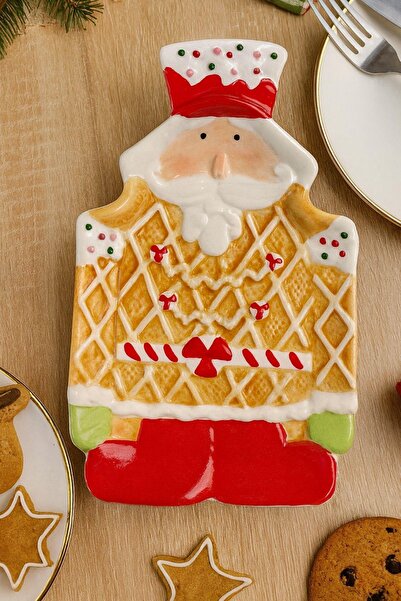 uğurlu dükkan 22 Cm Kırmızı Kurşun Asker Modelli Seramik Tabak