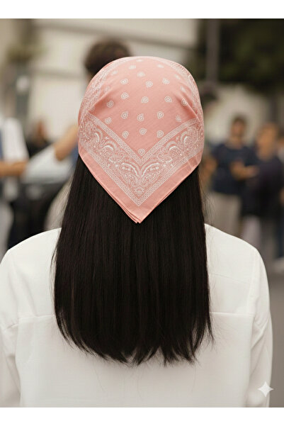MOORİ Paisley Desenli Bandana 55x55 cm – Şık Saç ve Boyun Aksesuarı