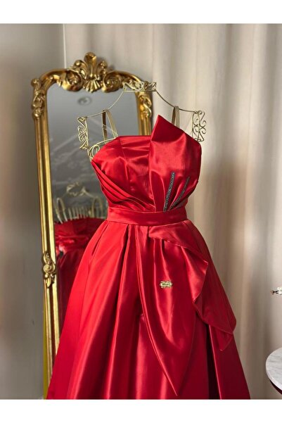 vanus fashion فستان سهره ميدي 4707 ( لونين)