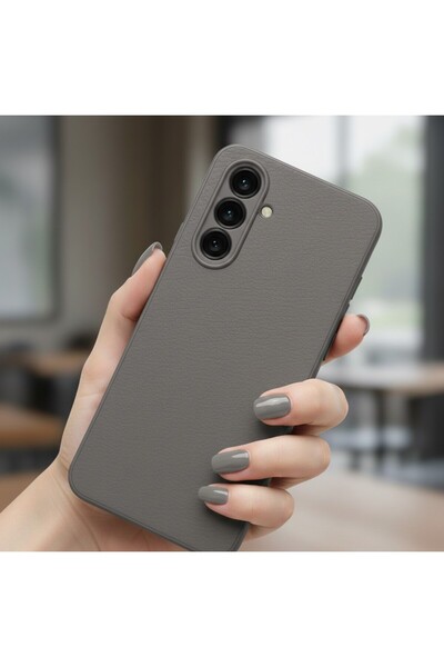 AKSEFİZZ حافظة سامسونج جالاكسي A17 ذات تصميم فاخر ناعم مع حماية لحواف الكاميرا