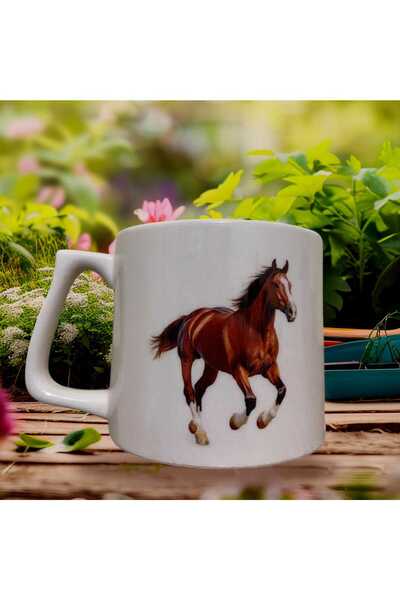 GameFruy كوب أنيق مزدوج الجوانب مطبوع - كوب سيراميك للشاي والقهوة كهدية