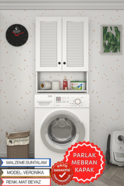 Kenzlife membran çamaşır makinesi dolabı veronika byzbyz panjur 180*066*20 me...