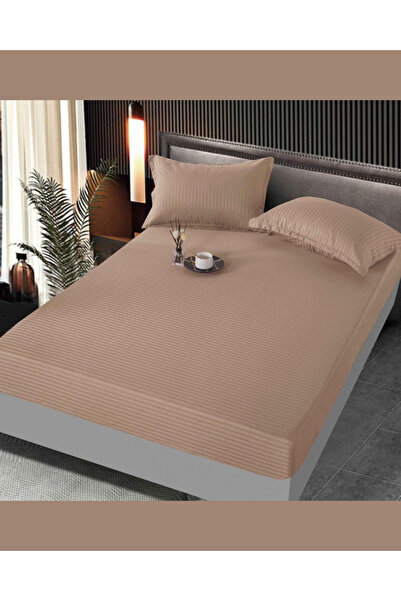 Truva Grup Husă de Pat Damasc Premium cu Elastic pentru Saltea, 180x200 cm