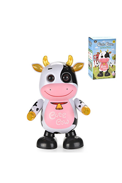 OEM Văcuță Dansatoare Cute Cow – Jucărie Interactivă cu Muzică și Lumini, 21 ...