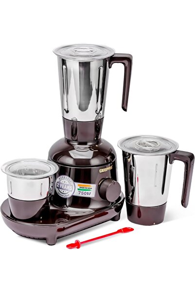 Geepas خلاط ومطحنة 3 في 1 GSB44086، 750 واط، أوعية من الفولاذ المقاوم للصدأ، ...