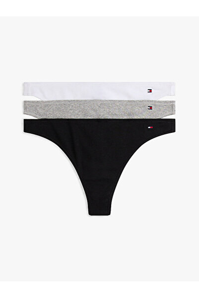 Tommy Hilfiger Kadın 3'lü Tanga Seti