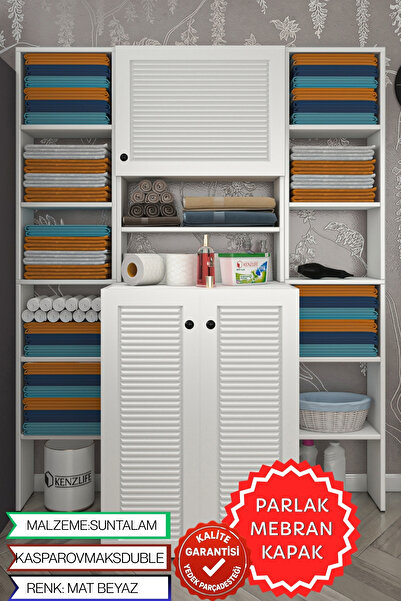 Kenzlife membran çamaşır makinesi dolabı kasparovmaksduble byzbyz 180*126*55-...