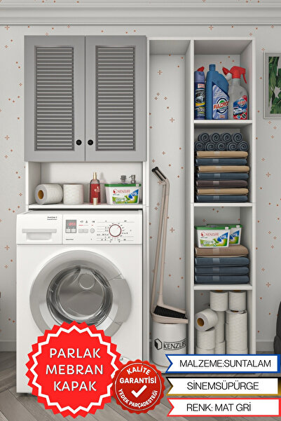 Kenzlife membran çamaşır makinesi dolabı sinemsüpürge gribyz panjur 180*126*3...