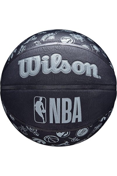 Wilson NBA All Team Basketball - Size 7 (29.5") Matte Black