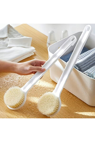 mucit home Banyo Fırçası Uzun Saplı Banyo Fırçası Banyo Fırçası Yumuşak Kıllı...