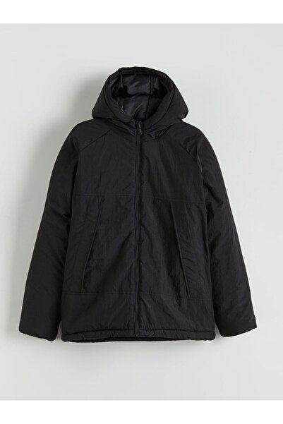 LC Waikiki Lcw Kids Black Windproof Boys' Jacket