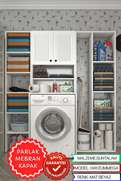 Kenzlife membran çamaşır makinesi dolabı hayzummega byzbyz panjur 180*156*55 ...