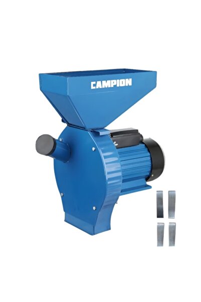 Campion Moară electrică de cereale 4,5 KW, 300 kg/h, 20 ciocane, buncăr extra...