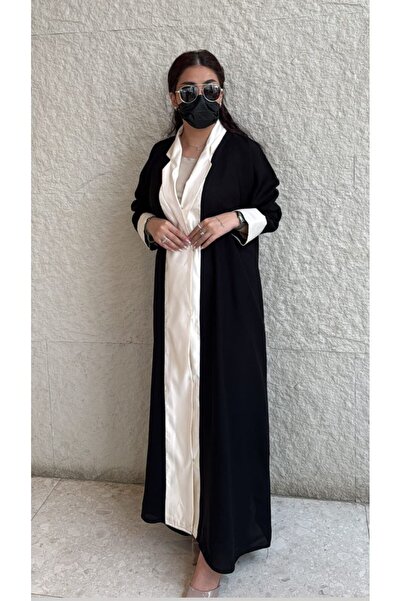 Elena عباية بيلا كريب فاخر بتدخيلة لمار سكري