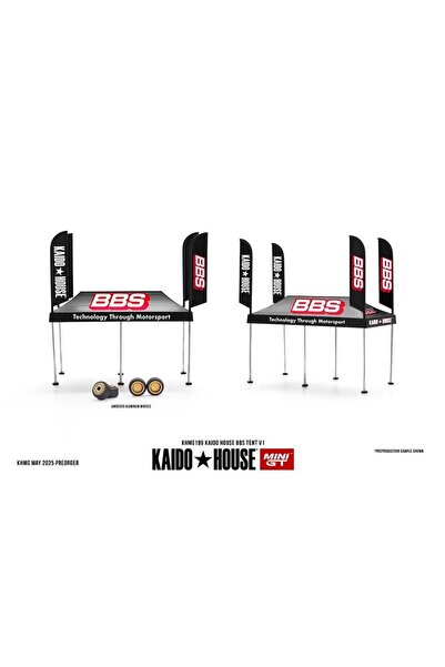 mini gt 1/64 Kaido House BBS Tent V1