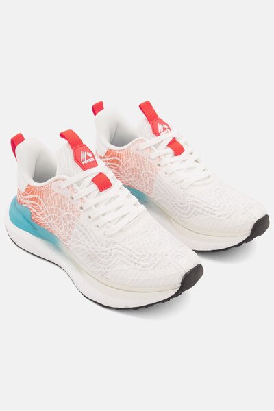 RBX Women Lace Up Running Shoes, White