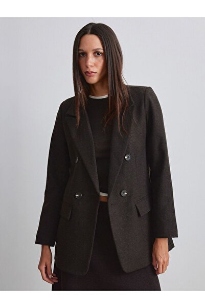 LC Waikiki Lcw Vision Regular Fit Women's Cashmere Blazer Jacket