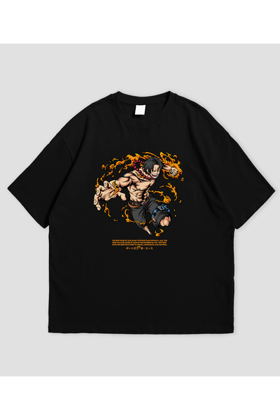 SVART WEAR تي شيرت ون بيس ايس مطبوع قصة فضفاضة للجنسين