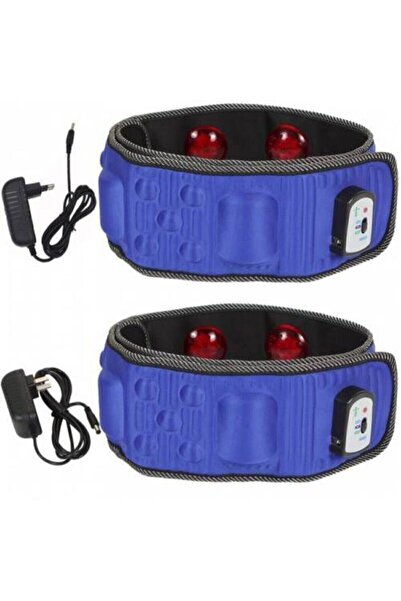 Byanes 5 Motorlu Titreşimli Masaj Aleti Göbek Kemeri Selüloit Cihazı Incelme Korsesi Eritme