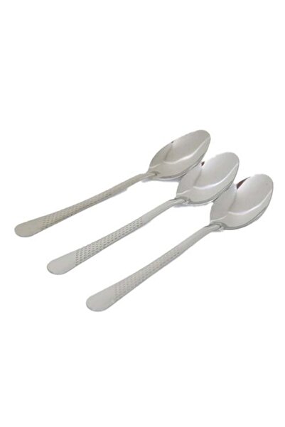 Descreation Silver Eating Spoons 12 Pieces