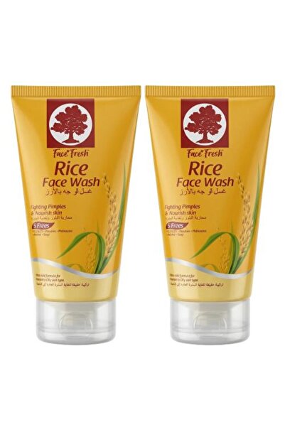F05 غسول الوجه بالأرز من فيس فريش - عبوتان × 150 مل