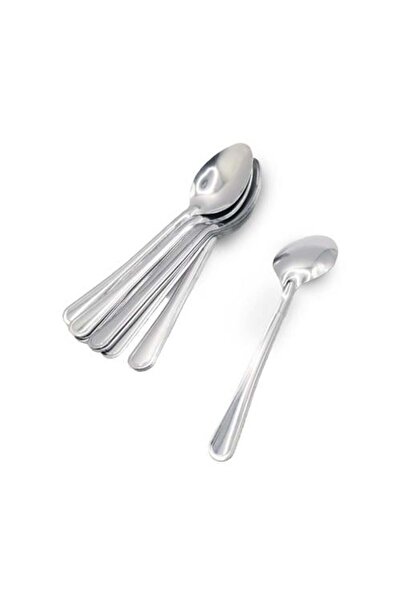 Descreation Large Steel Spoon Set 12 Pieces