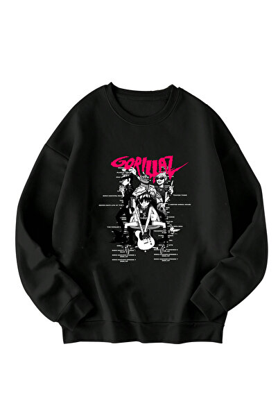 SVART WEAR Φούτερ Gorillaz με τύπωμα oversized Unisex